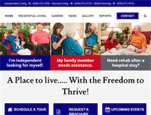 Tablet Screenshot of freedomvillageorangecounty.org